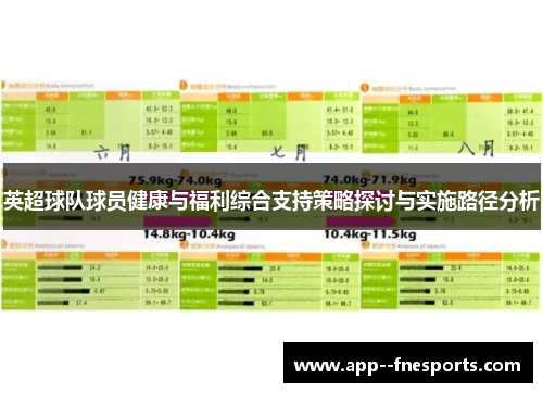 英超球队球员健康与福利综合支持策略探讨与实施路径分析 英超球队球员健康与福利综合支持策略探讨与实施路径分析